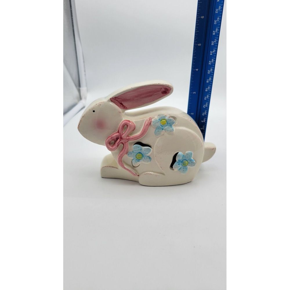 Vintage K's Collection Bunny Figurine‎ MCM Adorable Easter Bunny